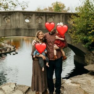 Brown Long Floral Maxi Dress